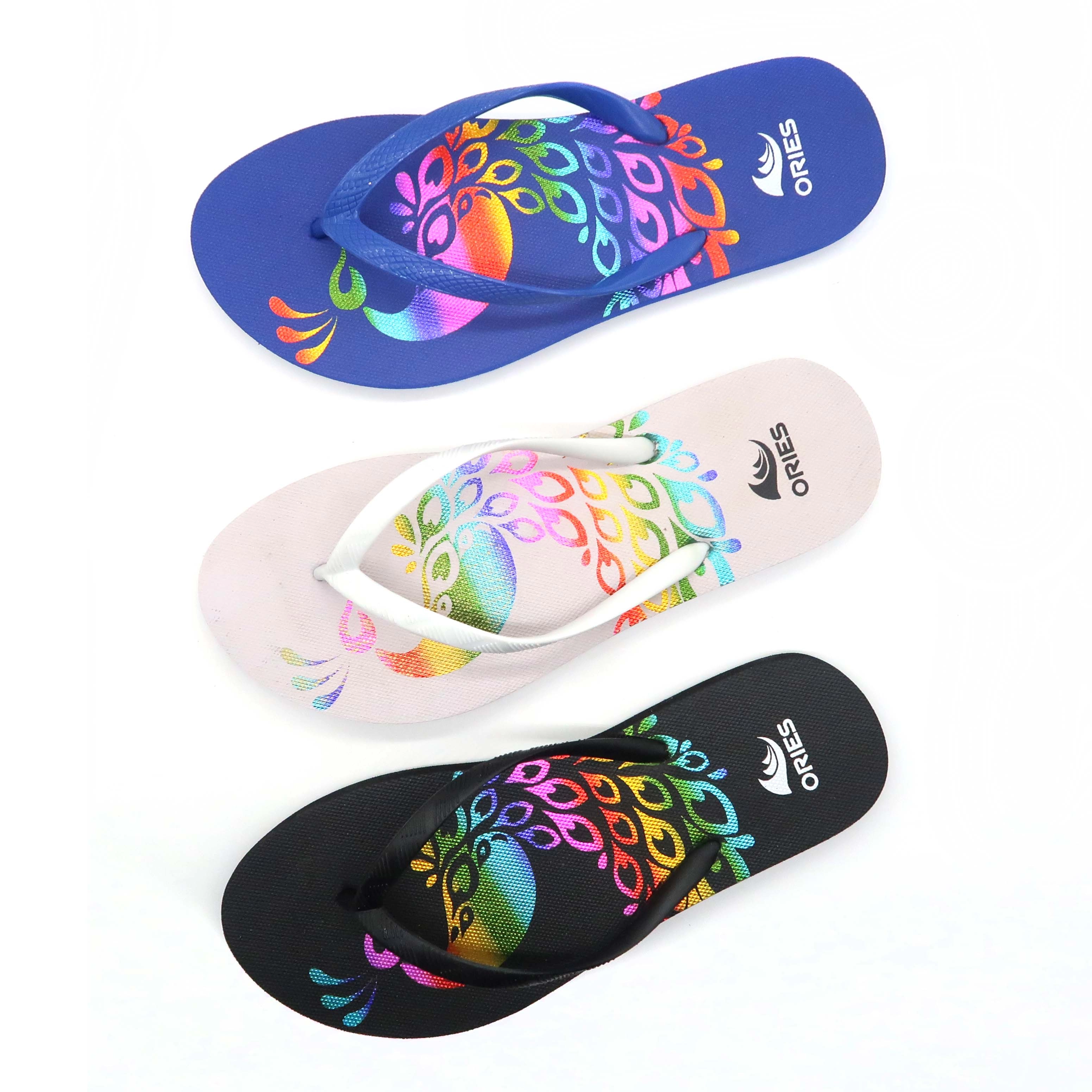 Grosir custom print logo Fuzzy Slippers Slides