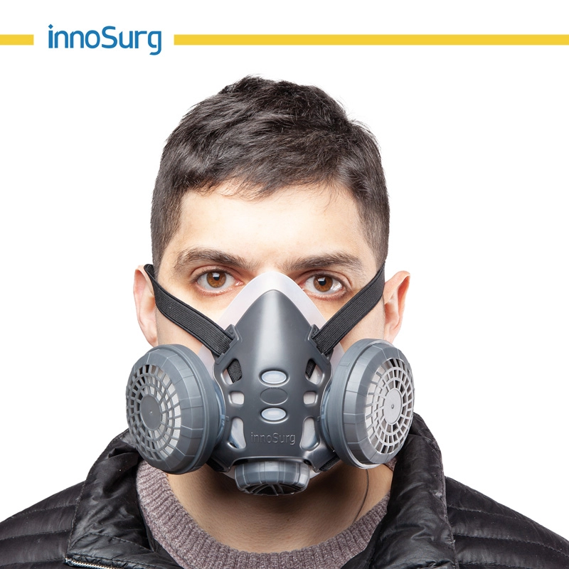 Masker Setengah Respirator untuk Partikel dan Debu di Udara