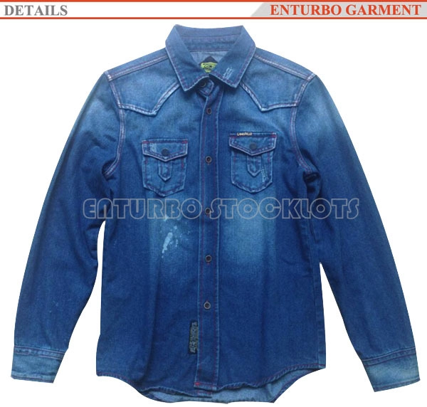 Penjualan panas Pria CLASSIC Cotton Denim Jacket