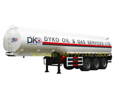 Semitrailer tanker minyak Nigeria 35 CBM untuk dijual