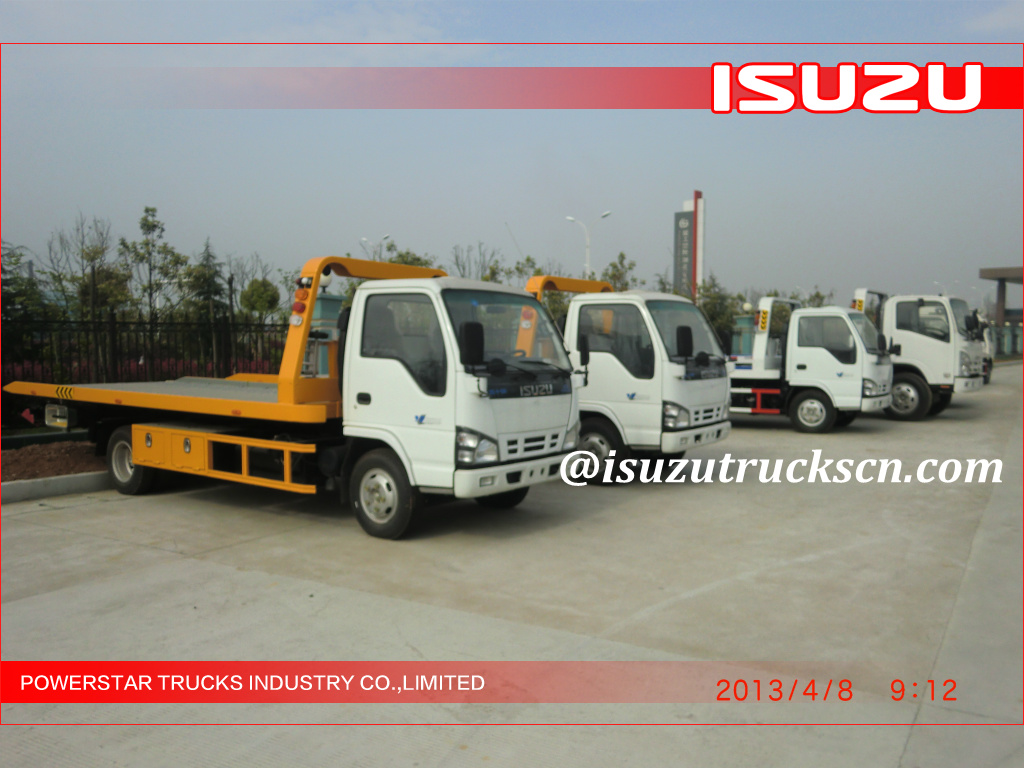 3Tons Isuzu Road Wrecker Truck Emergency Rescue Vehicle