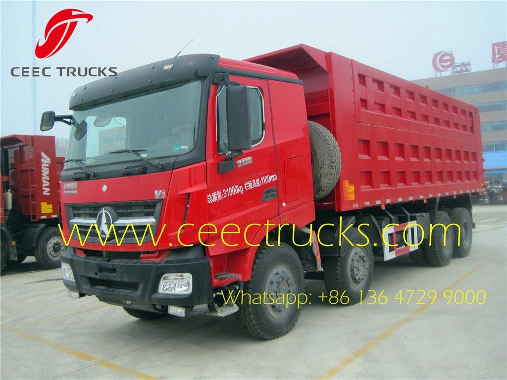 Beiben 50ton 12 Wheel Tipper Lorry benz 3138 V3 dump truck