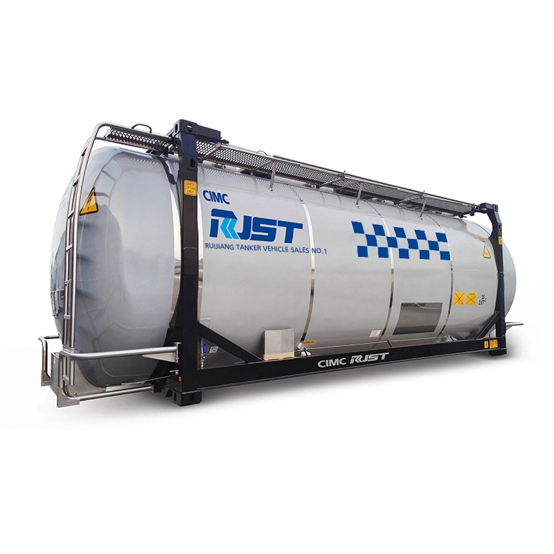 tangki kontainer stainless steel swapbody - truk CIMC RJST Liquid