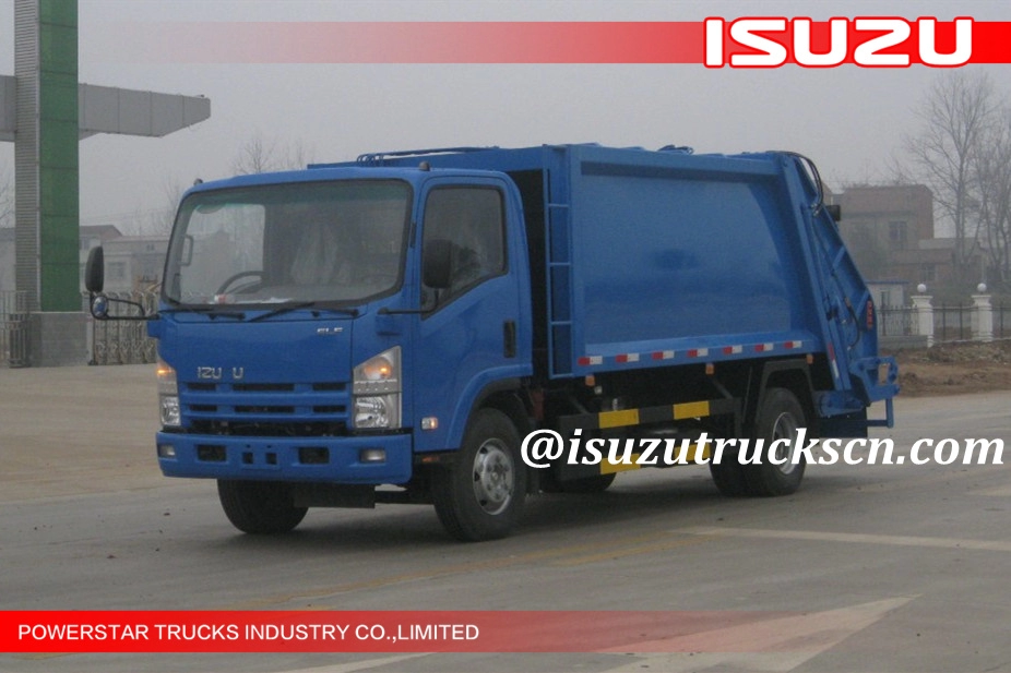 Nigeria 5Tons Isuzu Garage Truck untuk transportasi limbah