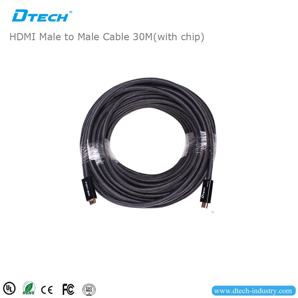 Kabel HDMI DTECH DT-6630C 30M dengan chip
