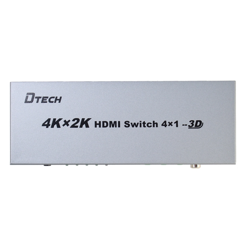 DTECH DT-7041 4K 4 arah HDMI SWITCH dengan audio