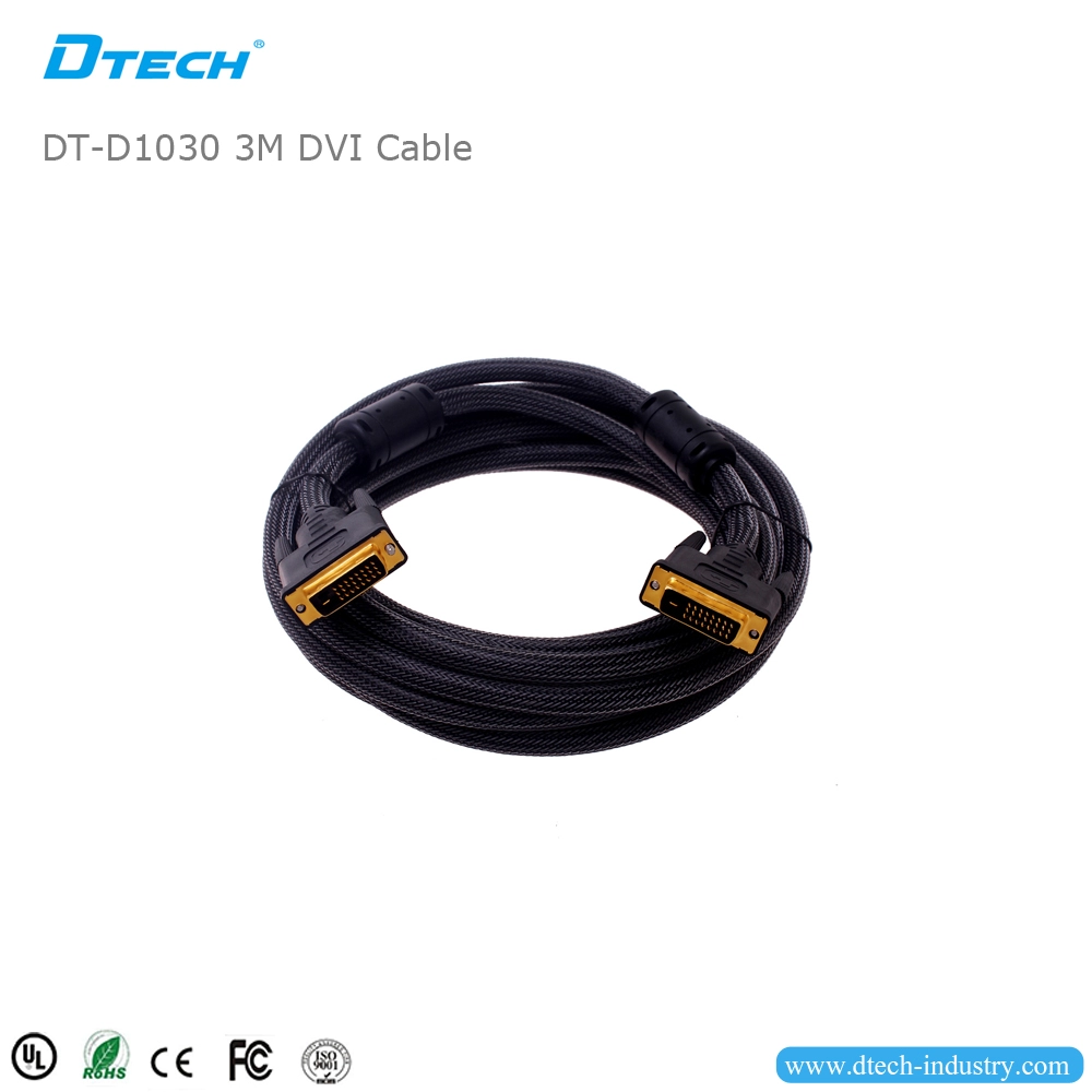 Kabel DTECH DT-D1030 3M DVI