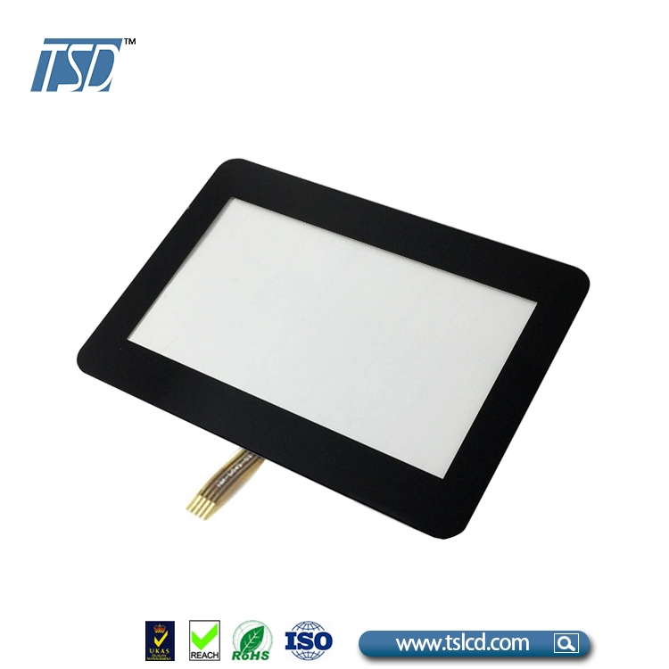 LCD tft 4.3 inci dengan sentuhan kapasitif dengan lensa penutup