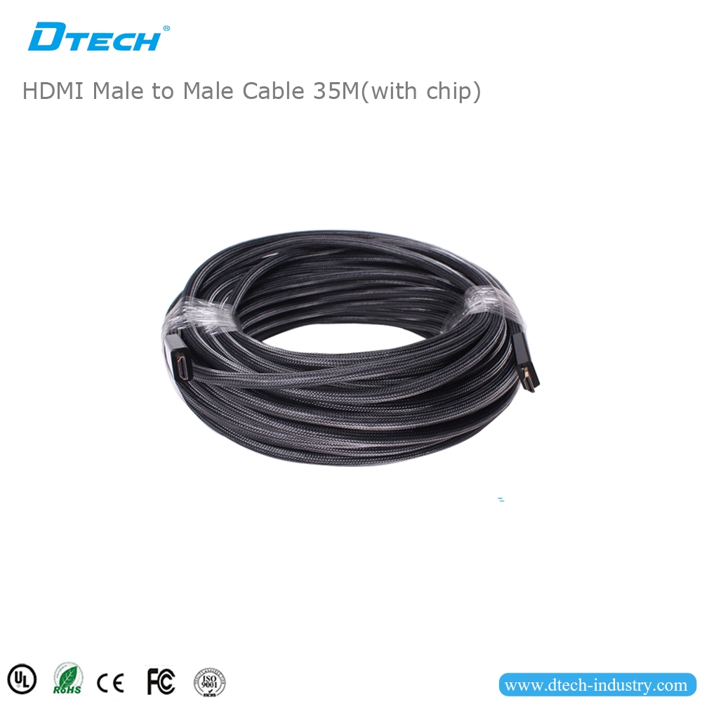 Kabel HDMI DTECH DT-6635C 35M dengan chip