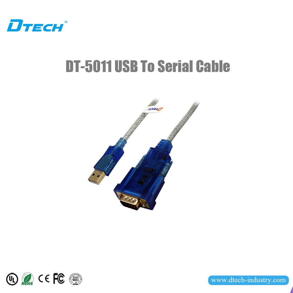 DTECH DT-5011 USB 2.0 ke kabel RS232 FTDI chip