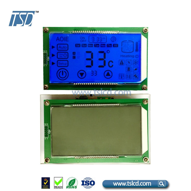 LCD HTN kustom dengan sentuhan kapasitif terintegrasi