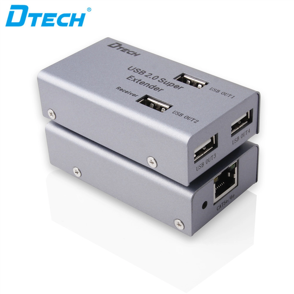 DTECH DT-7014A USB 2.0 extender 4 port 50M