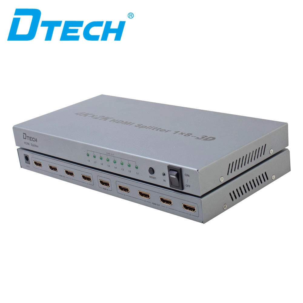 DTECH DT-7148 4K 1 SAMPAI 8 HDMI SPLITTER