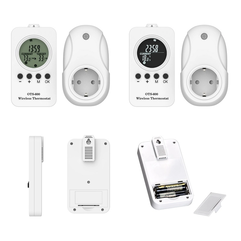 2.4G Digital Wireless Plug in Thermostat