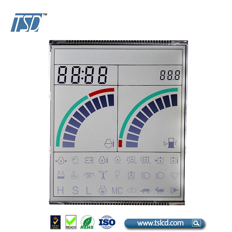 Mesin penggali LCD tipe positif HTN dengan pencetakan tiga warna