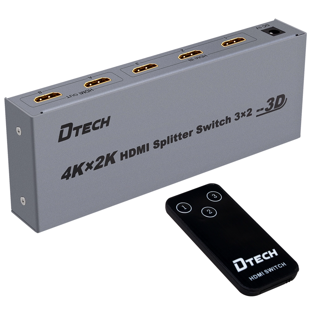 DTECH DT-7432 4K HDMI splitter switch 3 ke 2