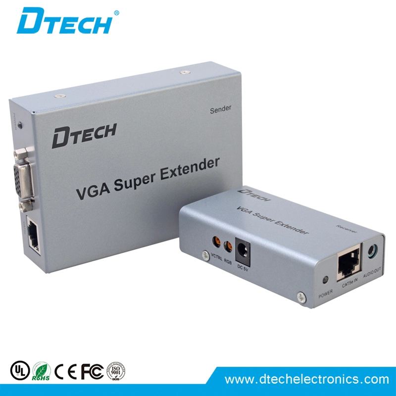 DTECH DT-7020 VGA EXTENDER 100M lebih dari cat5