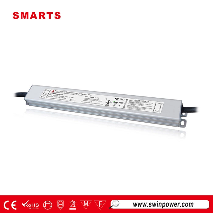 driver led ramping dimmable 24 volt led power supply series 30w 36w 60w