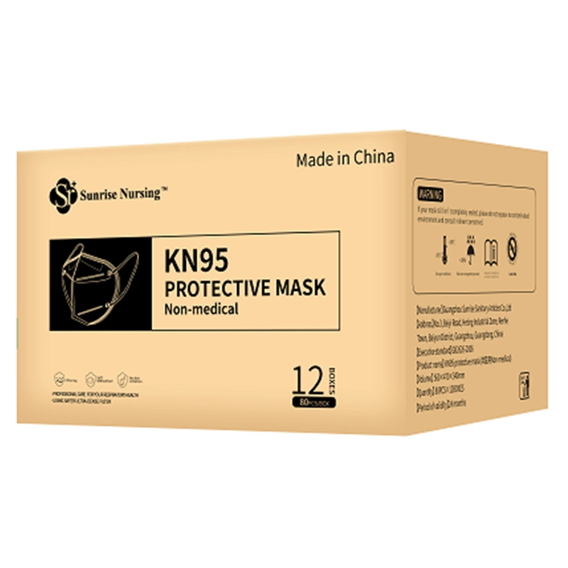 Masker wajah pelindung Kn95 bersertifikat