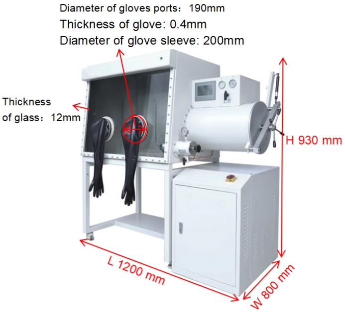Kustomisasi Kotak Sarung Tangan Vakum Laboratorium dengan Sistem Pemurnian