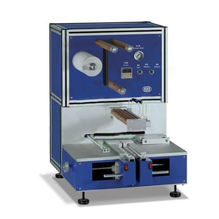 Pouch Cell Electrode Separator Lamination Stacker Stacker Machine Untuk Fabrikasi Sel Kantong