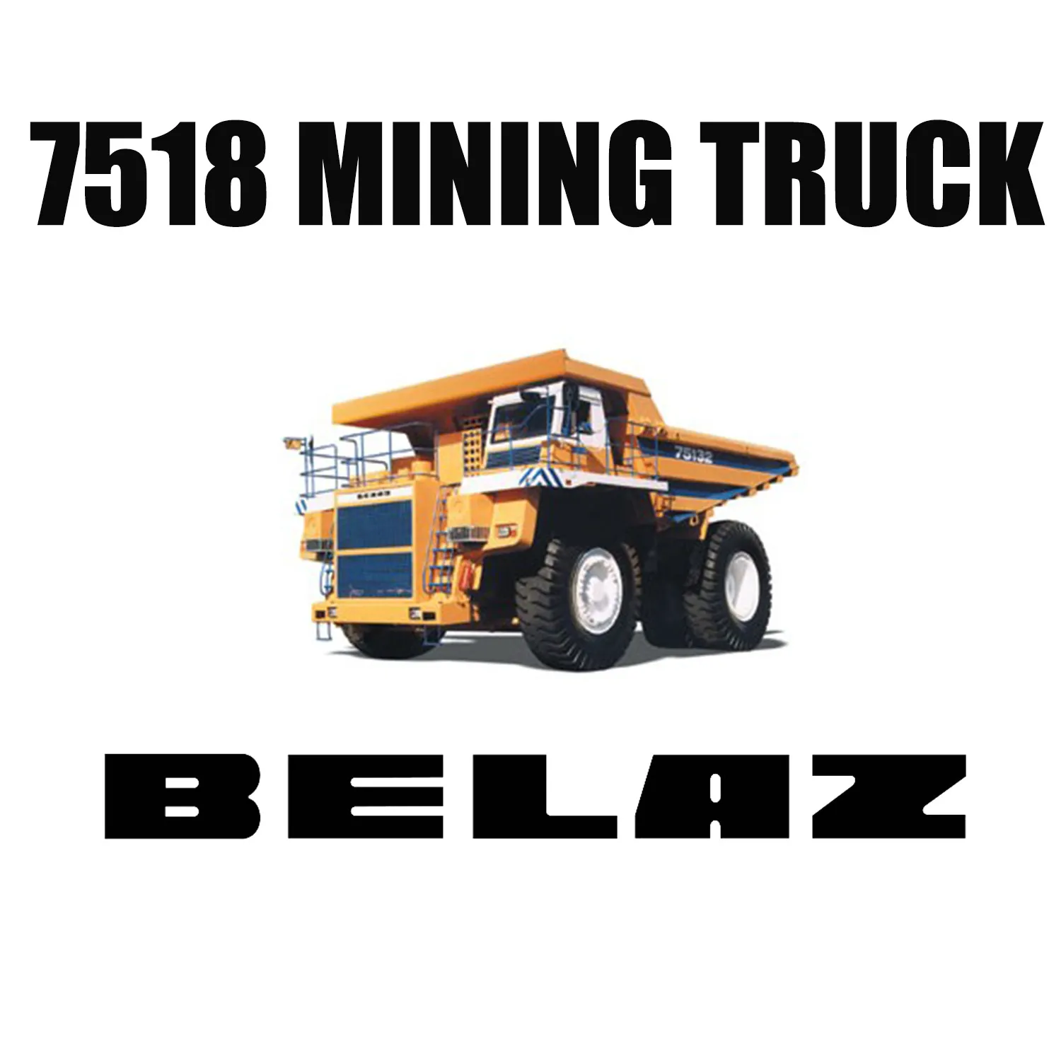 Raksasa LUAN 37.00R57 Earthmover OTR Ban untuk Dump Truck BELAZ 7518