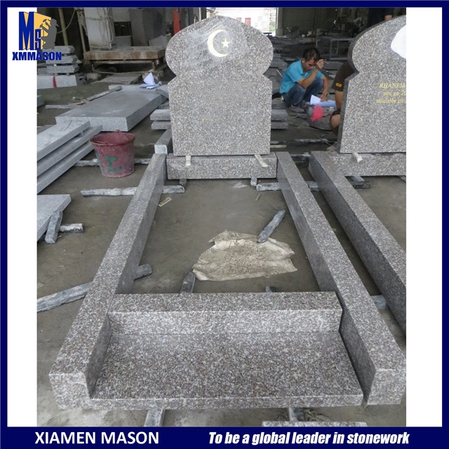 Granit Batu Nisan Islami G664 dengan Amplas Emas