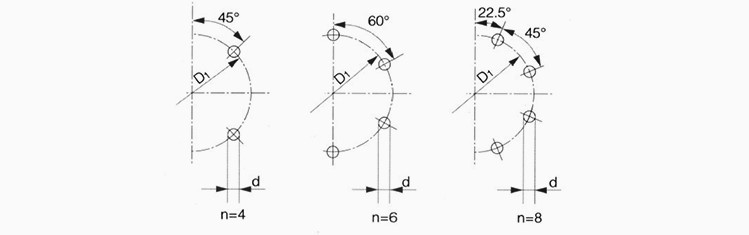 flange cardan shaft drawings