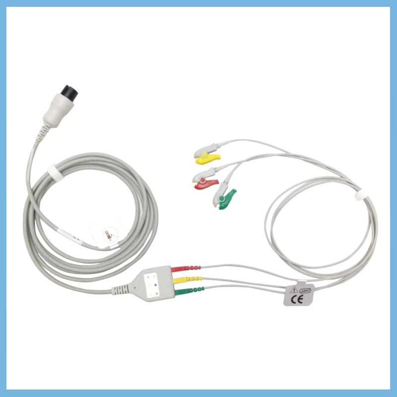 Kabel EKG untuk mesin ECP perangkat medis