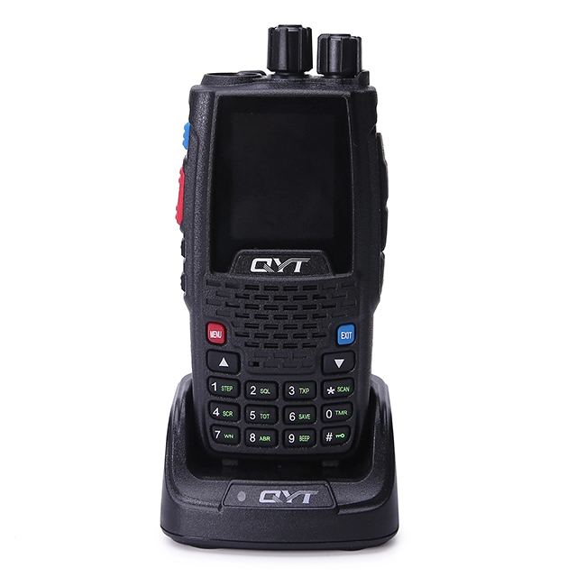 VHF UHF quad band walkie talkie ham radio