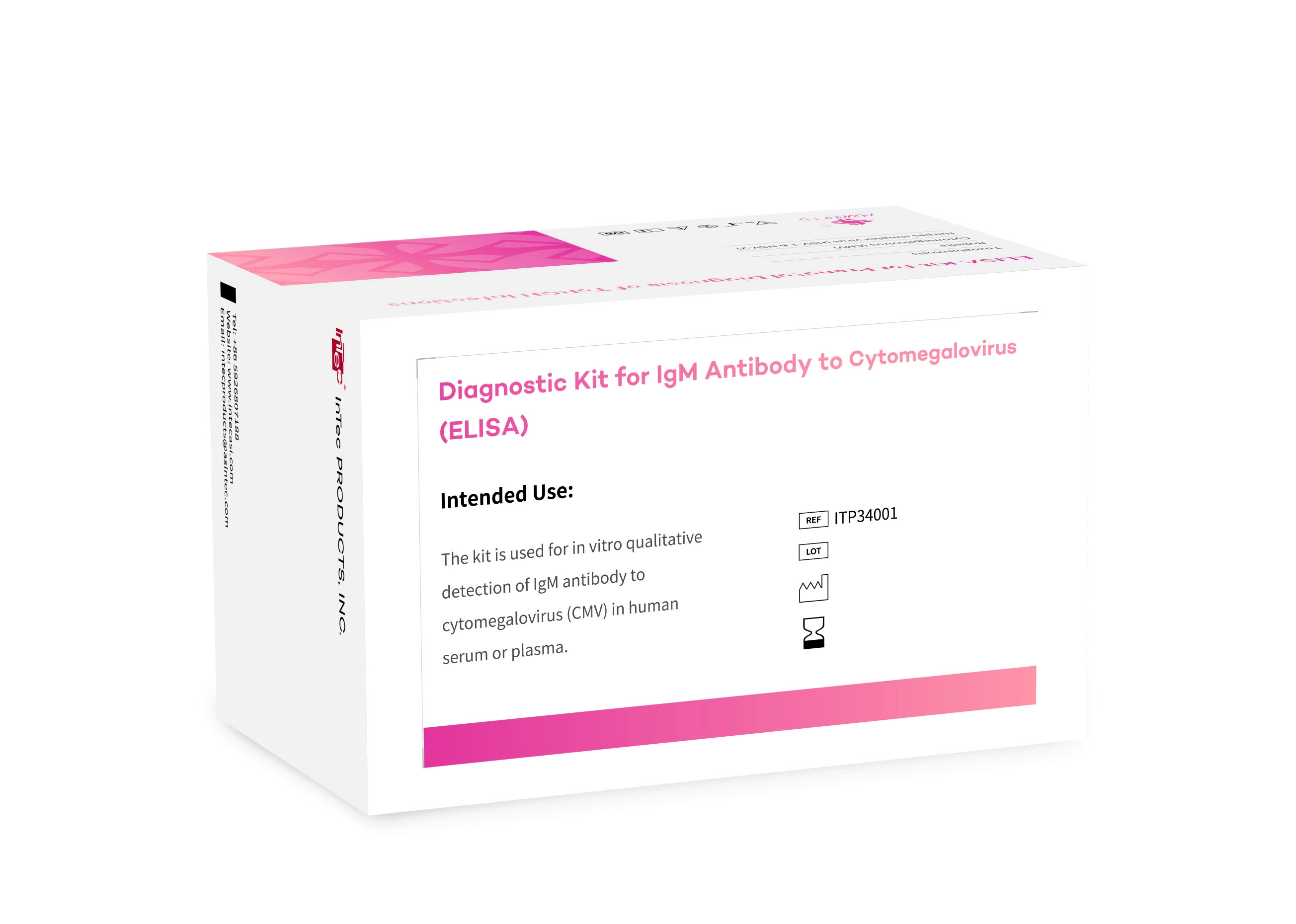 Kit Diagnostik ELISA untuk lgM Antibodi terhadap Cytomegalovirus