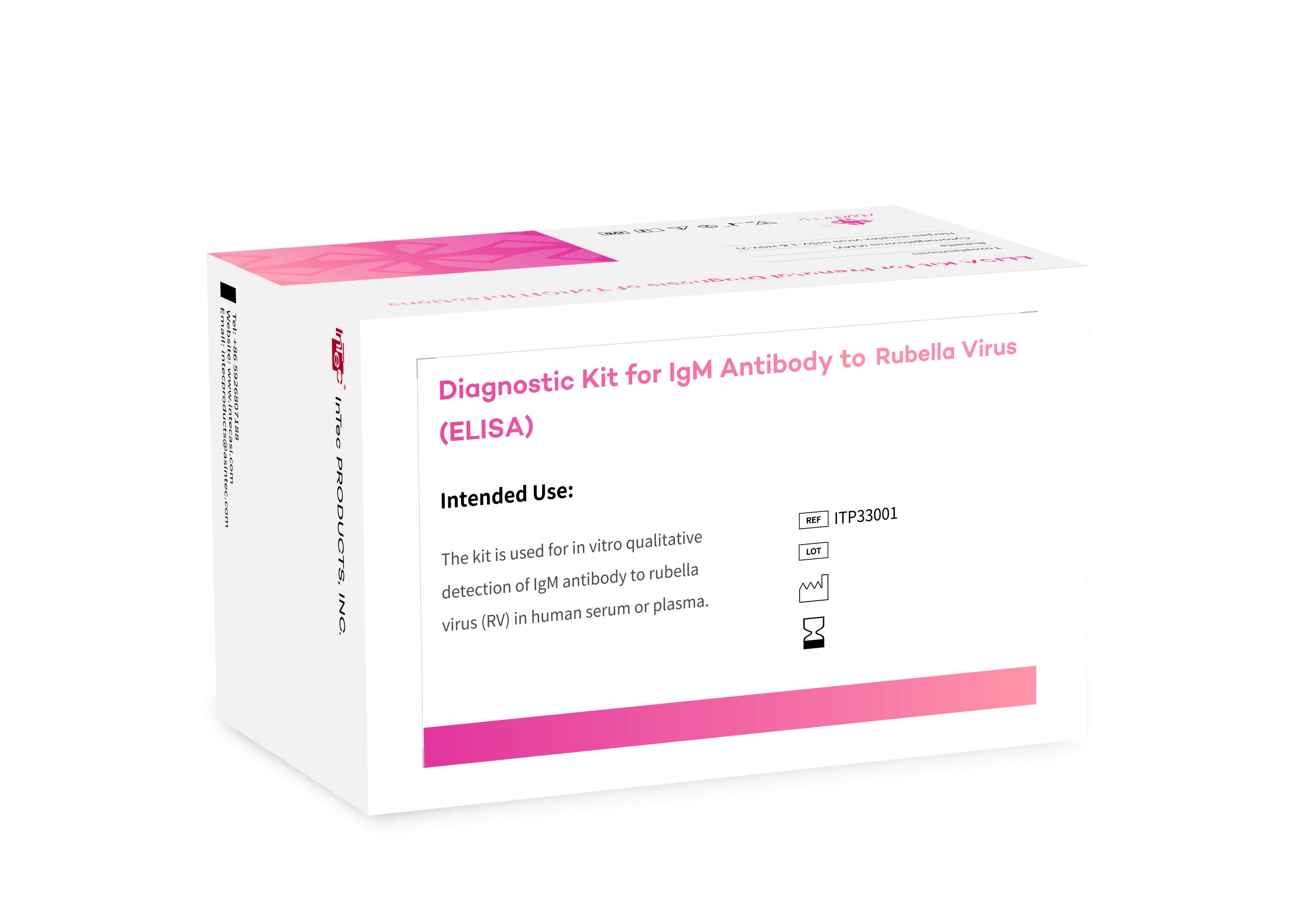 Kit Diagnostik ELISA untuk antibodi lgM terhadap Virus Rubella