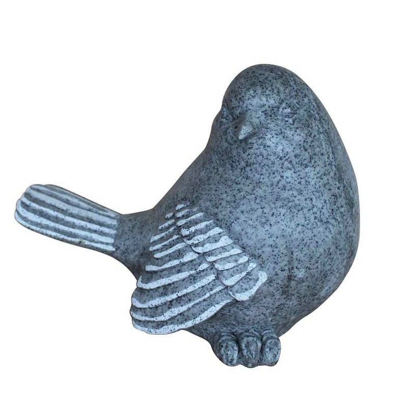 Patung Hewan Kecil Bentuk Burung Ornamen Dekoratif Alami Gaya Modern