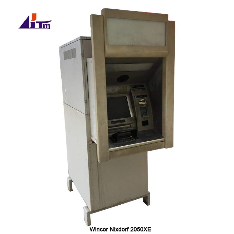 Mesin ATM Bank Wincor Nixdorf Procash 2050XE USB Muat Belakang Di Luar Ruangan Melalui Dinding