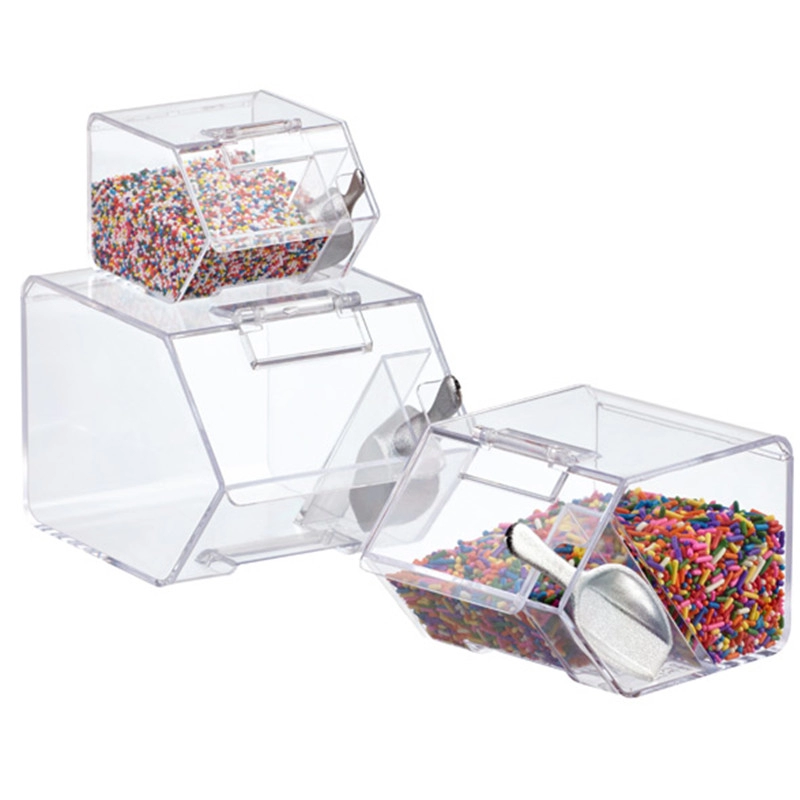 Candy Tin Acrylic Candy Box untuk Pabrik Hadiah Langsung Dijual
