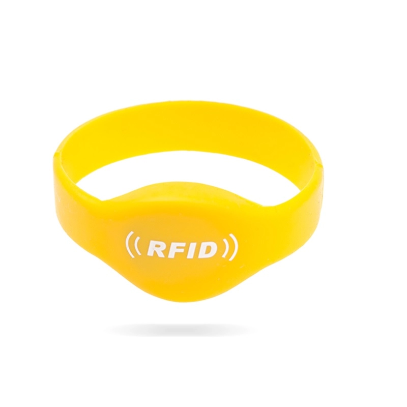 125KHz RFID T5577 Membaca dan Menulis Gelang Silikon Tahan Lama