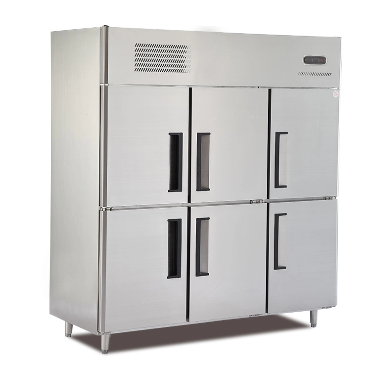 1.6LG 6-Door Commercial Reach di Dapur Kulkas Freezer untuk Restoran
