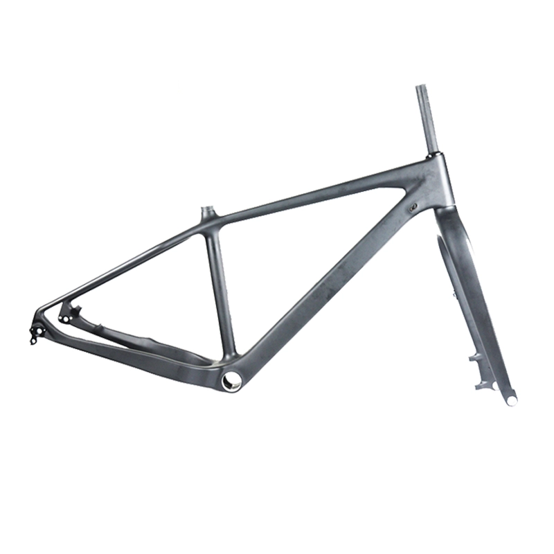 Lightcarbon full carbon 26 frameset fatbike dengan fork karbon