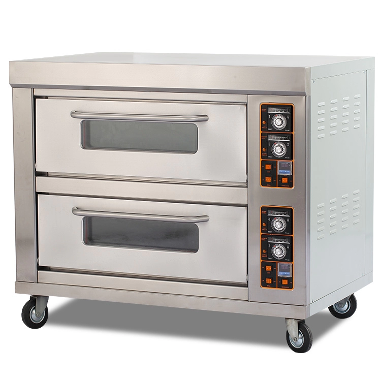 E26B Hot Sale Double Deck Electric Bakery Oven untuk Roti dan Kue