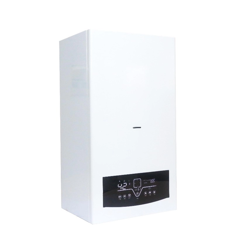 Unggul Gas Alam Wall Mounted Combi Tankless Water Heater Boiler HWB-A17