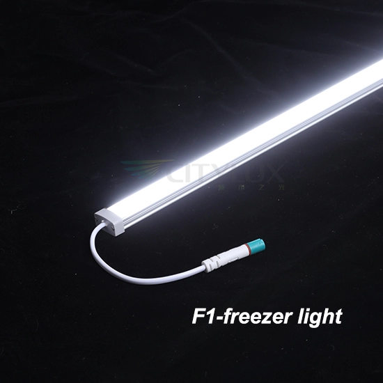 Bar Lampu Freezer LED Warna Es yang Disesuaikan