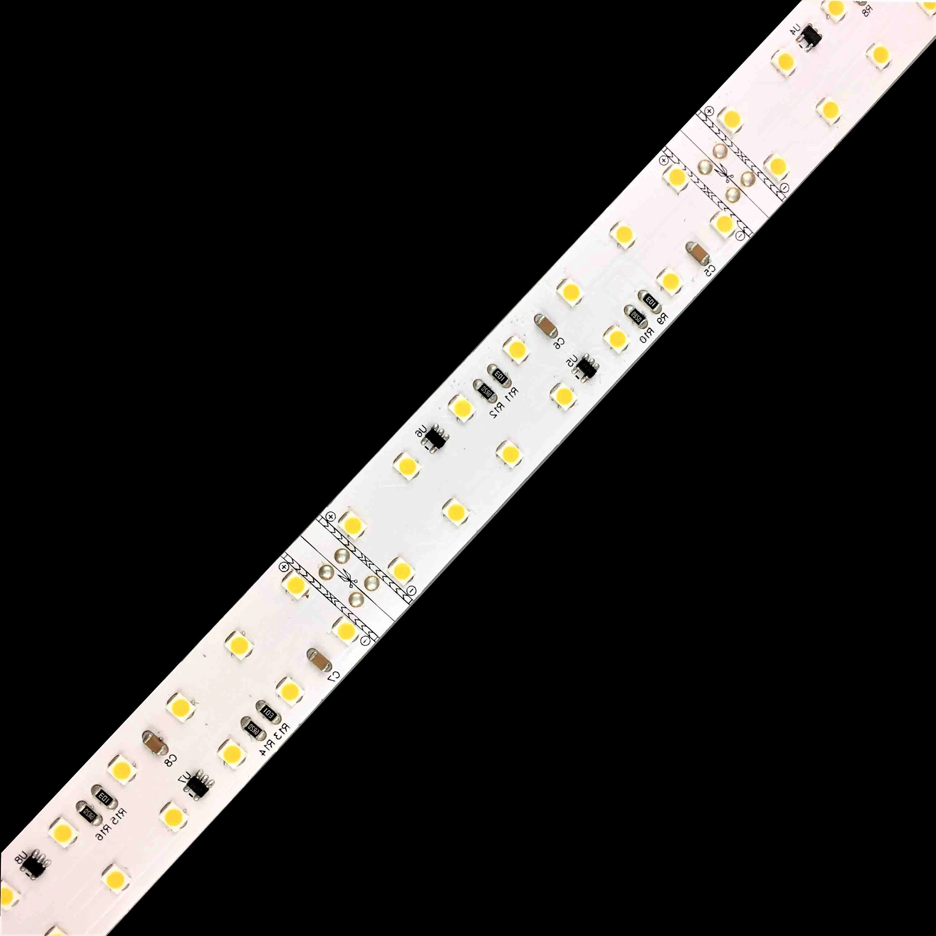 SMD2835 Strip Fleksibel LED Baris Ganda