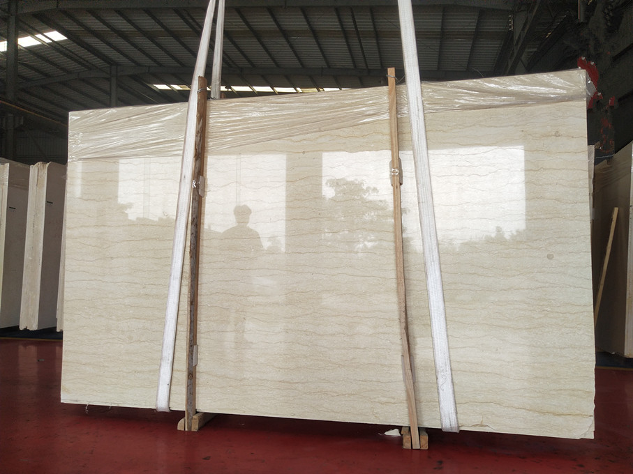 sunny beige marble slabs