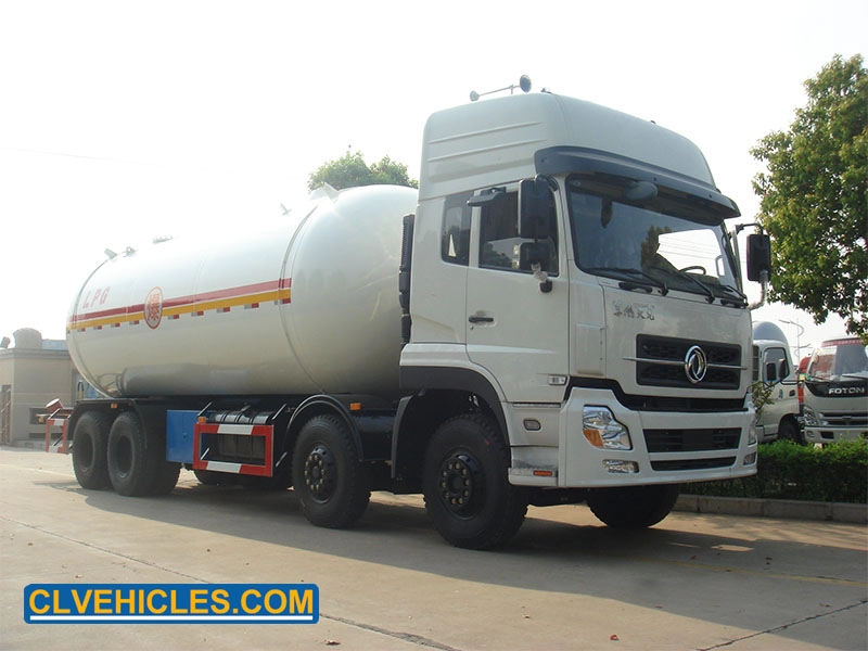 Dongfeng kingland truk pengiriman propana 35000 liter