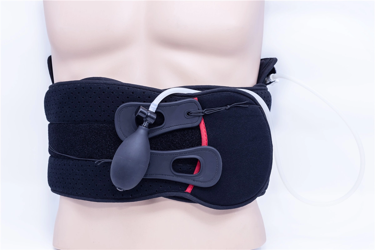 Adjustable Pneumatic LSO Back braces dengan pesawat untuk postur atau cedera nyeri punggung bawah