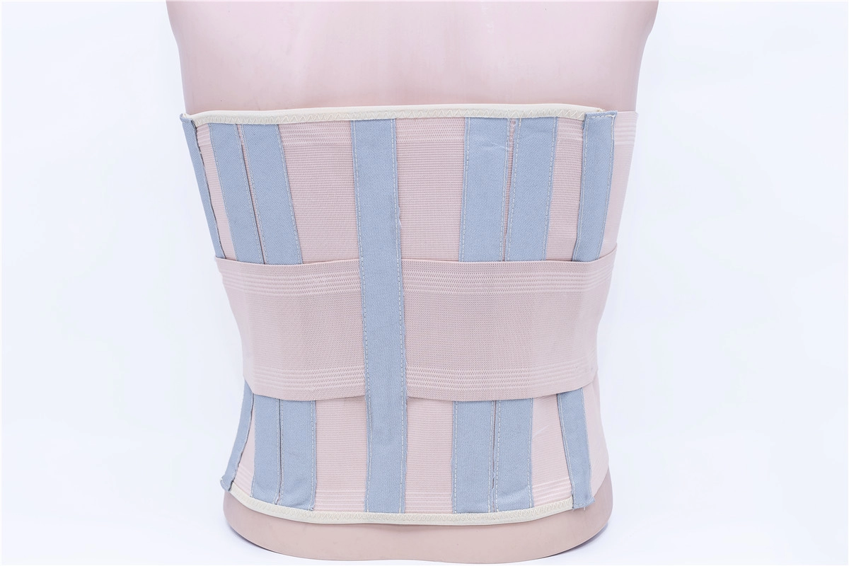 Sabuk pinggang elastis yang dapat disesuaikan dan penyangga punggung untuk nyeri punggung bawah atau korektor postur