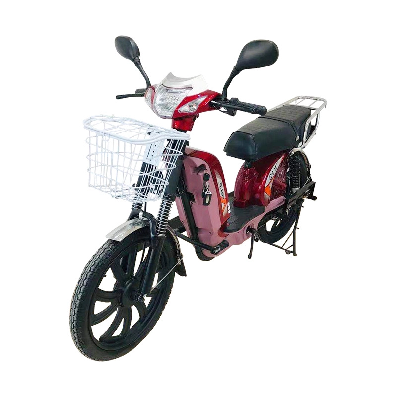 12ah 48v Baterai Lithium 550w Motor Electric Cargo Bike Makanan Pizza Delivery Ebike