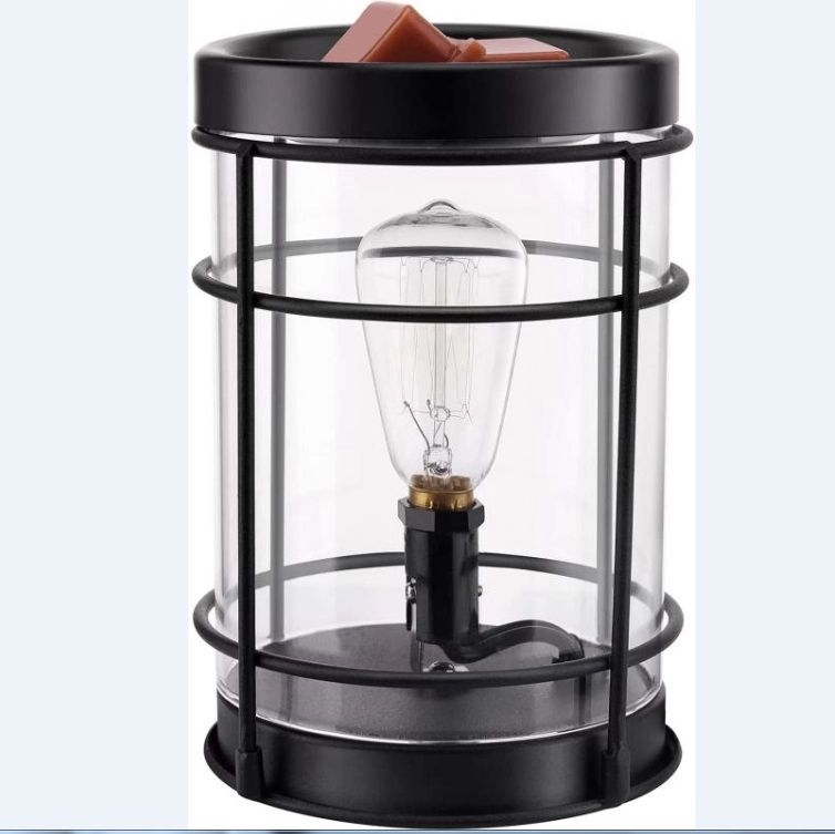 Edison Style Metal Candle Warmer Burner untuk Wax Cubes