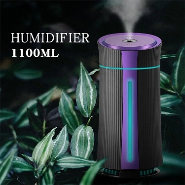 Mist Humidifier Mini USB Air Humidifier untuk Mobil dengan 7 Warna