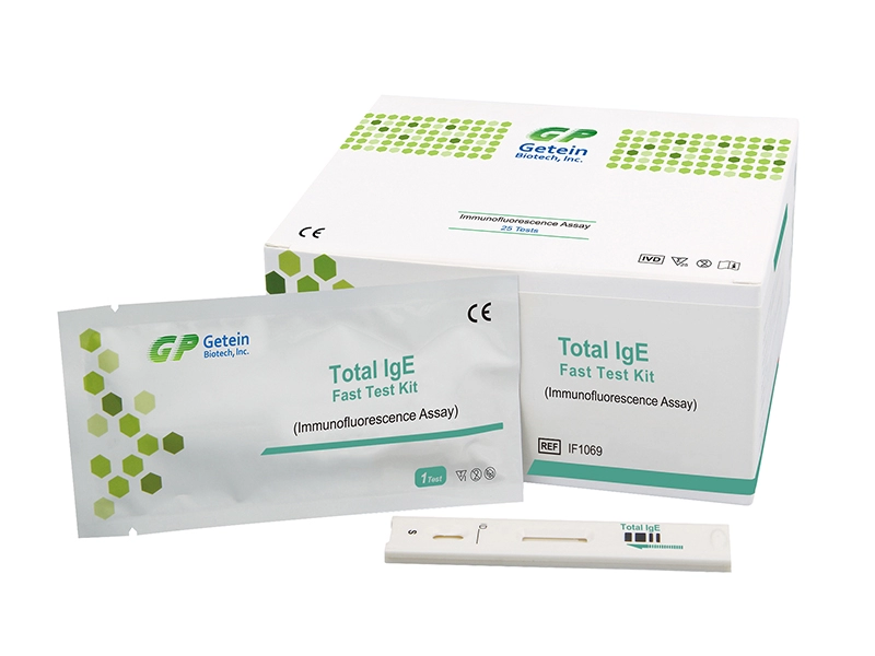 Kit Tes Cepat IgE Total (Pengujian Imunofluoresensi)